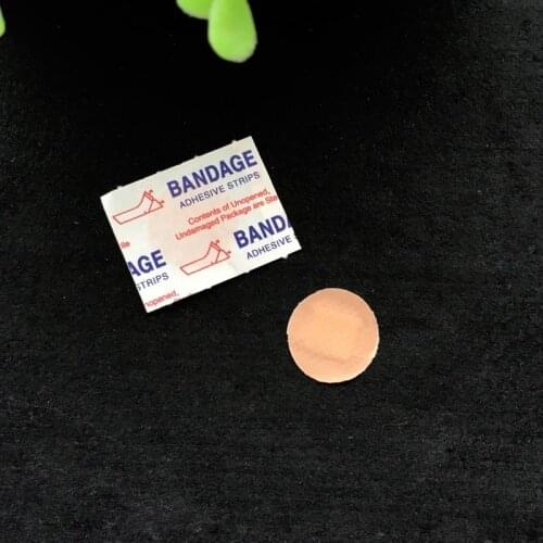 100 Pcs Waterproof Adhesive Bandage for Small Wounds Care First Aid Security Protection Survival Kit