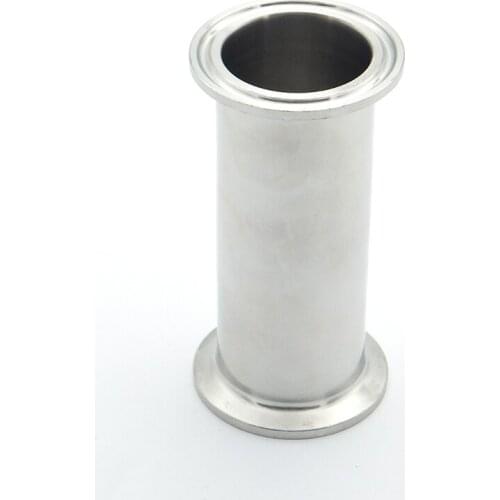 25mm 32mm 38mm 51mm 63mm OD 304 Stainless Steel Pipe Sanitary Ferrule Spool Tube For Homebrew Fit Tri Clamp