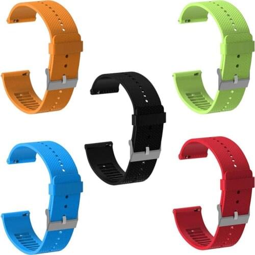 Replacement Silicone Soft Adjustable Watchband Wrist Strap for P-olar Ignite Wearable Devices Smart Accessories