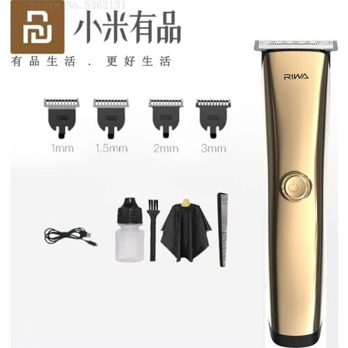 Youpin RIWA Hair Trimmer Barber Hair Clipper Machine Cordless Shaver Trimmer Men Haircut Styling Tool Electric Scissor Clipper