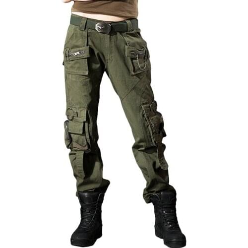 Outdoor Casual Pants Casual Pants Multi-Pocket Bib Overall Large Size Pants