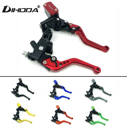 DIHODA Universal Drum Brake Line Cable clutch hydraulic Brake Pump Master Cylinder Motorcycle Racing For HONDA Yamaha Kawasaki
