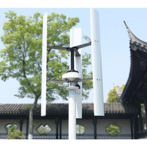 Wind turbine Magnetic levitation 400W generator 3 blades 400w vertical 12v 24v 1.5m start up 250RPM no noise for home use