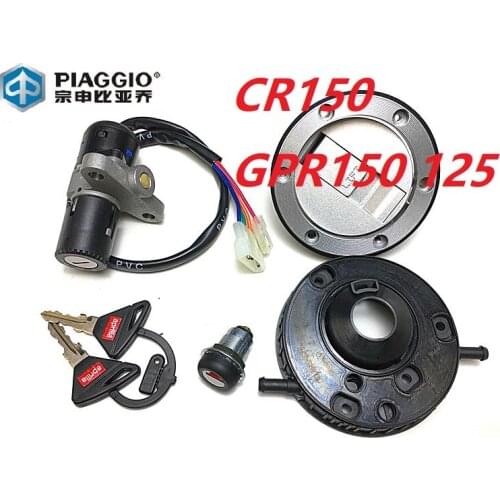Zongshen PIAGGIO CR150 GPR150 125 key switch ignition lock fuel cap gy6 scooter motorcycle accessories free shipping