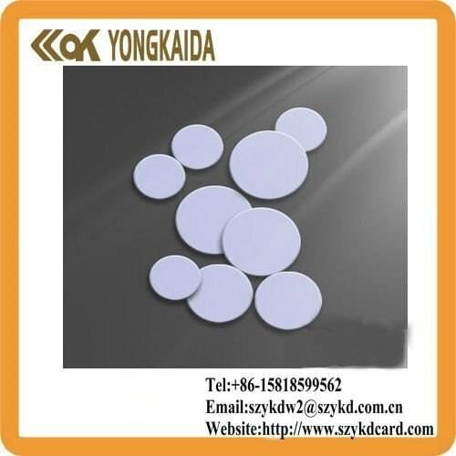 10000pcs/lot 25MM/30mm rfid PVC tag 125khz RFID TK4100/EM4100 coin tags