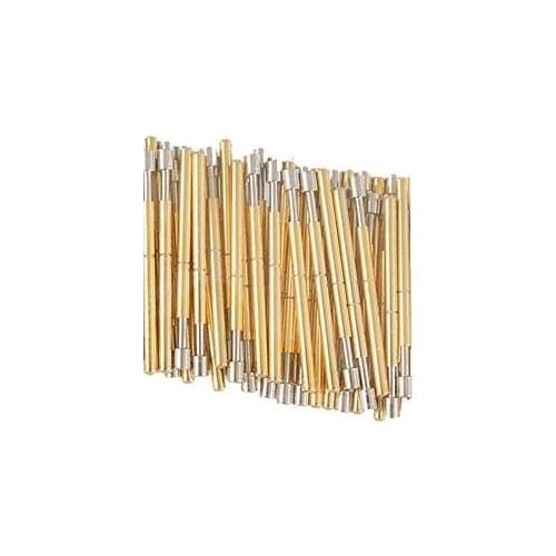 100 x 0.9mm Dia Barrel Concave Tip Spring Test Probes P75-A