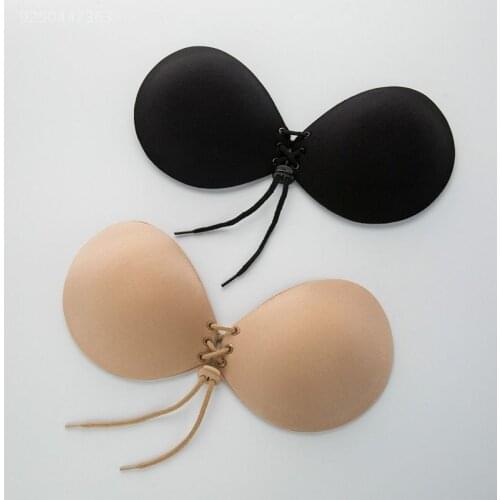 3cm Thick Palm Shape Silicone Self Adhesive Bra Reusable Push Up Breast Nipple Cover Bra Pad Invisible Breast Petals Party Dress