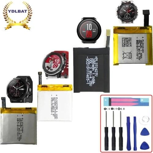 322728 332728 372427 battery for Amazfit T-REX A1602/A1928/A1609/A1619 for Amazfit Statos 2/sports watch 3 smart Watch battery