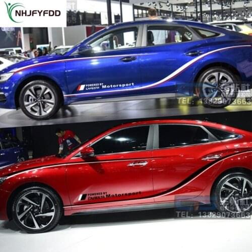 Car stickers FOR Hyundai LAFESTA body exterior modification customized fashion sports special decals