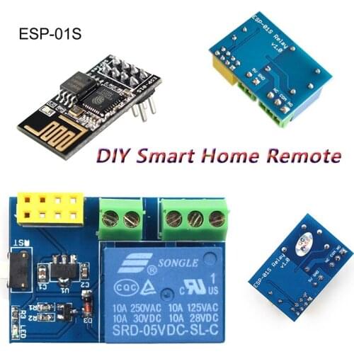 ESP8266 ESP-01S 5V IOT WiFi Relay Module Things Remote Control Switch Phone APP ESP01 ESP-01 Wireless Smart Home WIFI Module