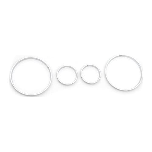 Chrome Styling Dashboard Gauge Ring Set for BMW E38 E39 E53