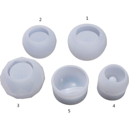 Crystal Epoxy Resin Mold Pen Container Storage Holder Casting Silicone Mould DIY Crafts Desktop Decoration Making Tools