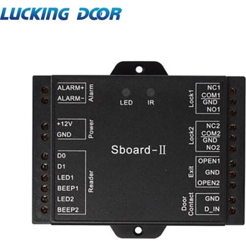 Sboard-II Mini Network 2 Door Access Controller Board Data Can Be Transferred Connect with Any Reader Wiegand 26~37 Output