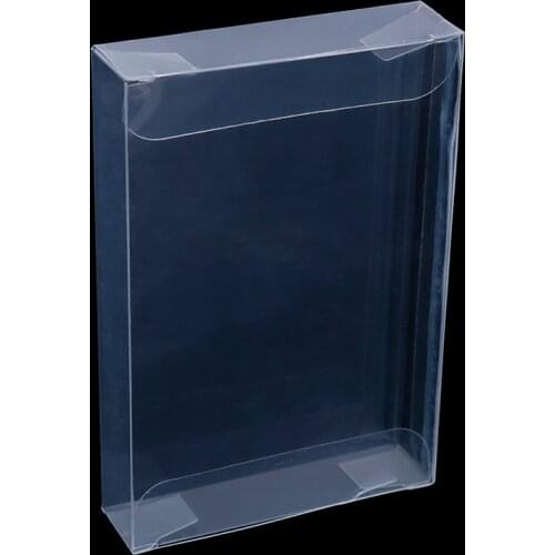 10pcs/lot Clear Transparent Carts Box Case For Nintend N64 Cartridge CIB Protectors