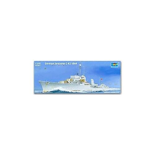 1/350 scale trumpeter model 05323 German Navy Z - Class "Z - 43" Destroyer 1944