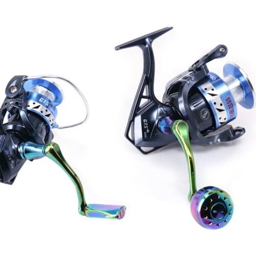 Fishing Reel Handle Knob Hexagonal Insert All Metal Rocker Arm Grip Quality Spinning Reel Handle Fishing Tackle DIY Accessories