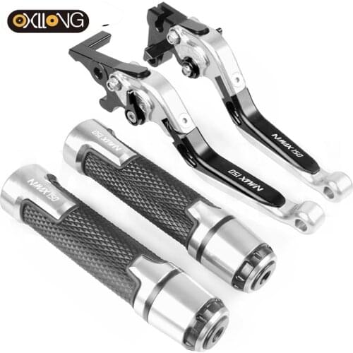 Motorcycle Grips Handle Grips Brake Clutch Levers For Yamaha N-Max 150 NMAX150 2015 2016 2017 2018 Brake Clutch Levers NMAX 150