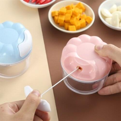 Manual Garlic Press Multi-function Garlic Grinding Chopper Food Vegetables Cutter Meat Grinders Kitchen Gadgets Garlic Artifact