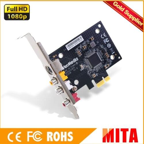 SD Composite /S-Video Video Audio Capture Card Pro For PC support Windows/Linux