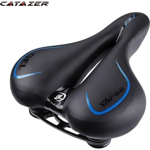 Cycling Saddle Big Butt Silicone Bicycle Seat Cool Lightweight Breathable Bicycle Accessories Bicycle Saddle