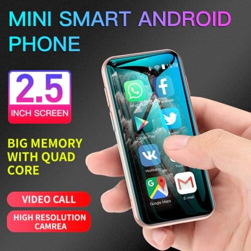SOYES XS11 3G Mini Smart Android Phone 2.5Inch WIFI GPS RAM 1GB ROM 8GB Quad Core Google Play Facebook Whatsapp Mobile Phone