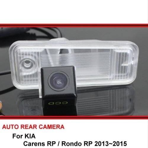 For KIA Carens RP MK3 Rondo RP 2013~2015 Car rear view camera trasera Auto reverse backup parking Night Vision Waterproof HD
