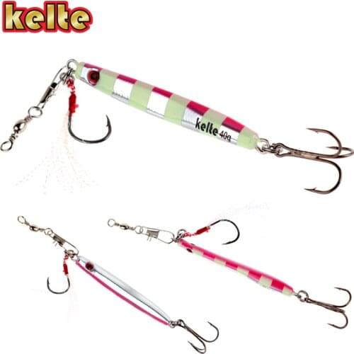 Japan Lure/Casting jig/slow jig/Metal lure/Fishing Lure/40g/60g /Beach/Artificial bait/sea bass/Mackerel/Rockfish/Mahi Mahi