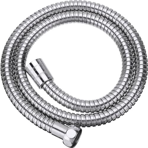 1/2'' Stainless Steel Shower Hose Bath Handheld Shower Head Pipe Flexible Shower Hose Pipes 1m/1.5m/2m