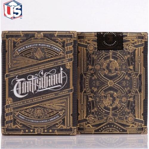 1 Deck T11 Contraband Playing Cards Deck Poker Size Theory 11 USPCC Limited Edition New Sealed Magic Cards Magic Tricks Props