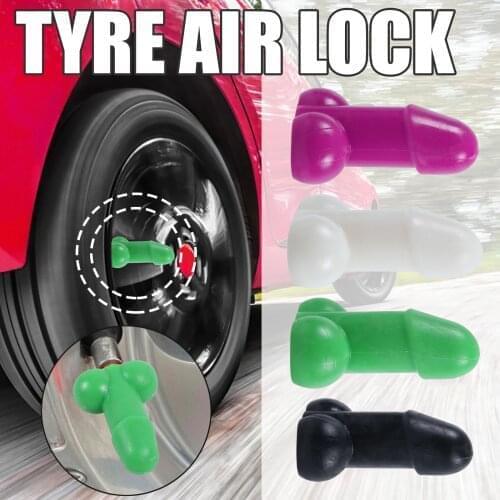 1Pcs Prank Penis_Shaped Tire Cap Luminous Penis_Dick Car Wheel Tire Valve Stem Cap Dust Cover fits Cars Trucks Bikes Motorcycles