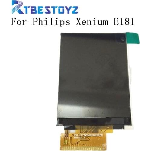 100% Tested Top LCD Screen For Philips Xenium E181 LCD Display Screen Monitor Smartphone Replacement Parts