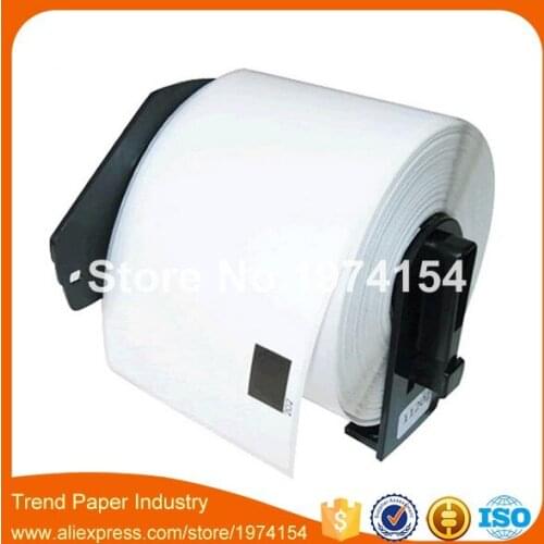 20 Rolls Brother DK-11202 label 62X100mm Compatible With QL-700 QL-570 DK-1202 Label Plastic Cartridge Included