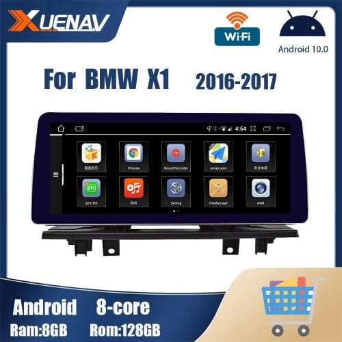 Android Car Multimedia Player For BMW X1 2016 2017 NBT system GPS Navigation DVD player HD touch screen radio 2 din