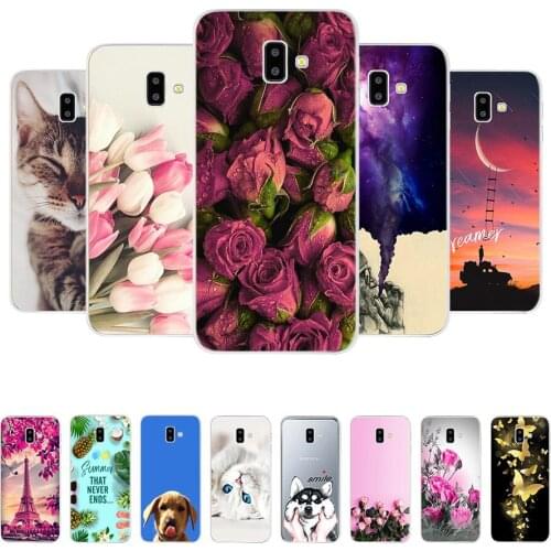 For Samsung Galaxy J6 2018 Case Capas Silicone Soft TPU Cover Case For Fundas Samsung J6 Plus J6+ J6Plus J610 J610F Phone Cases