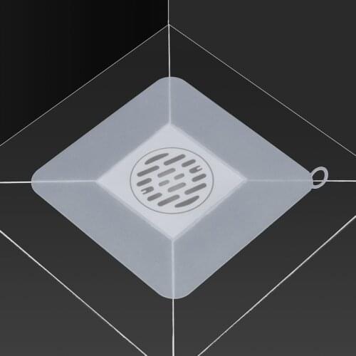 Floor Drain Cover Sewer Smell Removal Anti Clogging Silicone Filter Screen Household Floor Drain Pad For Kitchen Bathroom Sink