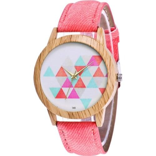 Wooden Quartz Men Watches Casual Wooden Color Leather Strap Watch Wood Male Wristwatch Relojes Relogio Masculino Drop Ship 533