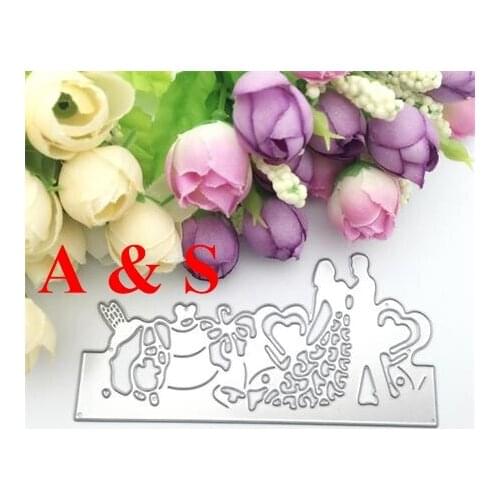 S13 METAL CUTTING DIES Wedding Bride Scrapbook card invitation paper craft party decor embossing stencil cutter