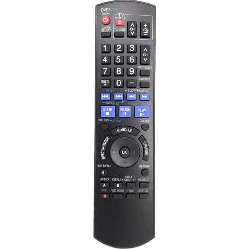 New Replacement N2QAYB000197 Remote Control For Panasonic DVD Recorder DMREZ485V DMREZ48K DMREZ48V