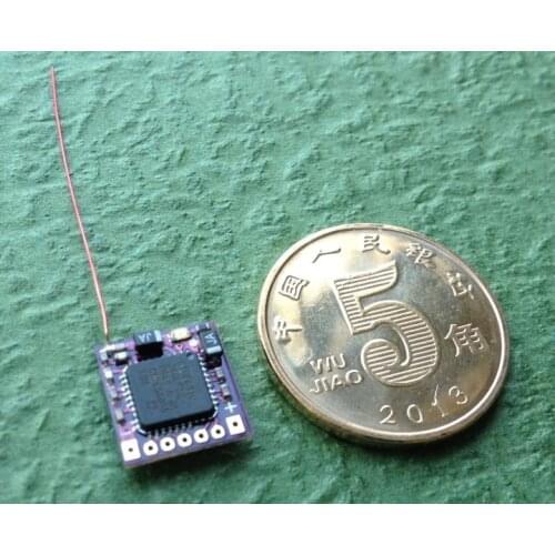 Mirco DSM2 receiver Ornithopter RC Airplanes Aircraft parts weight 0.28g