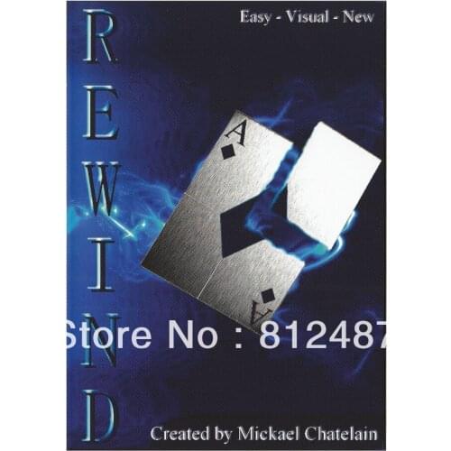 Rewind (with gimmick) /close-up card magic trick products / wholesale