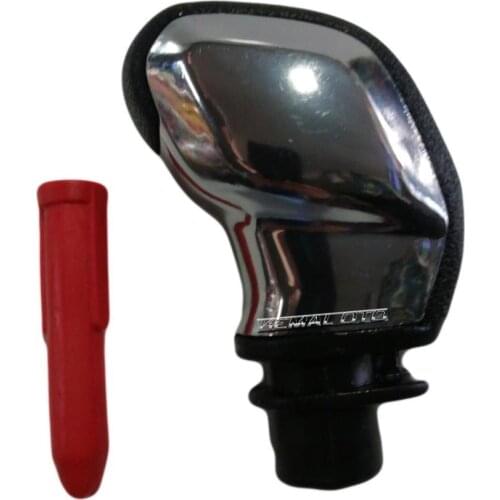 Universal Number GEAR KNOB Sports Gear Head CHROME Universal Sports Auto Accessories CROME CROME