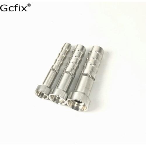 A/C Weld Fitting Aluminum Weld-on Barb Fitting for Automotive AC Air Conditioning Pipe