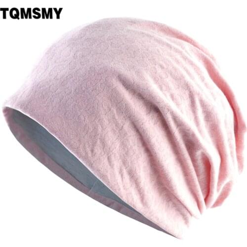 TQMSMY Ladies Beanies Hat Women Lace Hat Spring Summer Thin Knit Skullies Beanies Female Fashion Outfit Bonnet Cap Gorras E123