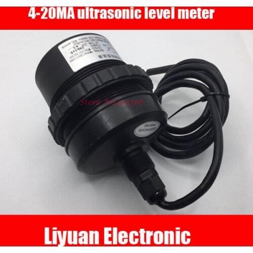 4-20MA ultrasonic level meter / sewage level transmitter / material level water level indicator / 0-5M ultrasonic sensors