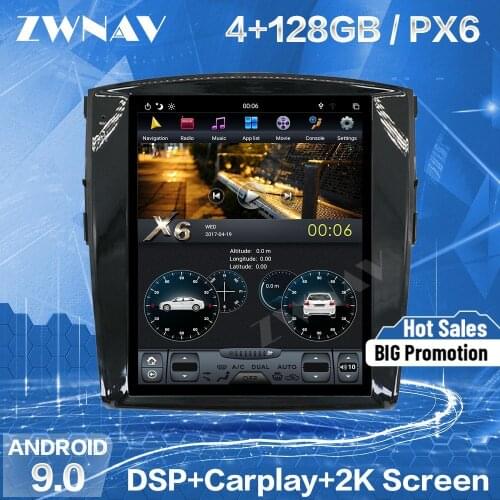 128GB Tesla Screen Carplay For MITSUBISHI PAJERO V97 V93 Shogun Montero 2006+ Android Player GPS Head Unit Stereo Audio Recorder