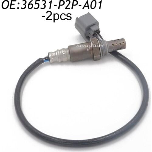 2PCS 36531-P2P-A01 Oxygen O2 Sensor For Honda Civic CRV Element Insight 36531P2PA01,234-4733,2344733,250-24398,25024398