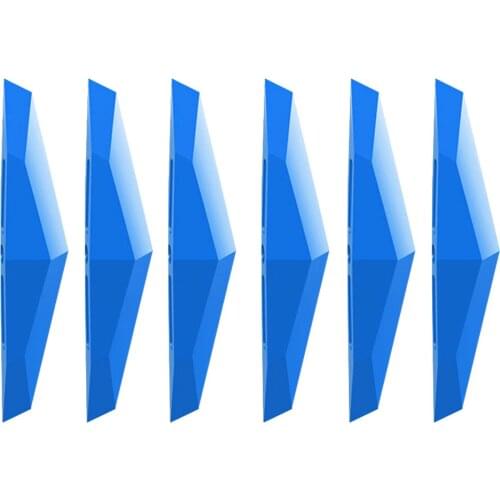 6pcs Waterproof Auto Car Door Anti-collision Bumper Stickers Protective for Car