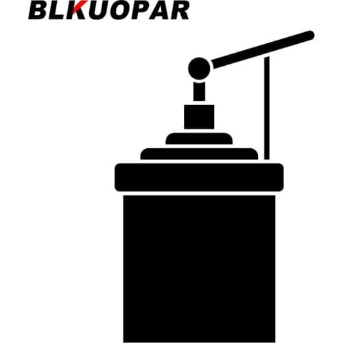 BLKUOPAR for Aircraft Repair Jack Screw Icon Car Bumper Drift Decal Vinyl Laptop Truck Car Stickers Motorcycle Custom Printing