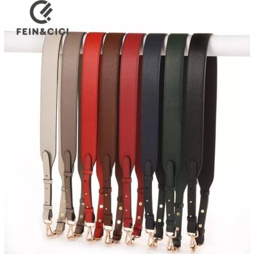 Large Wide bag strap 100% genuine leather handbag straps shoulder bag belts really cow leather bags parts accessory