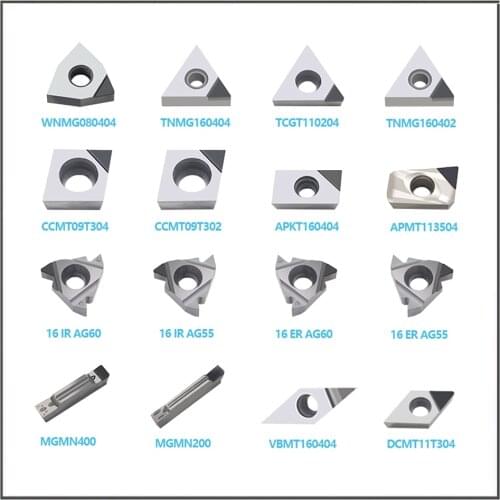 2PCS PCD/CBN milling insert Processing of High Hardness Quick Fire Steel Aluminum Alloy Processing APMT1135/APMT1604/SEHT1204